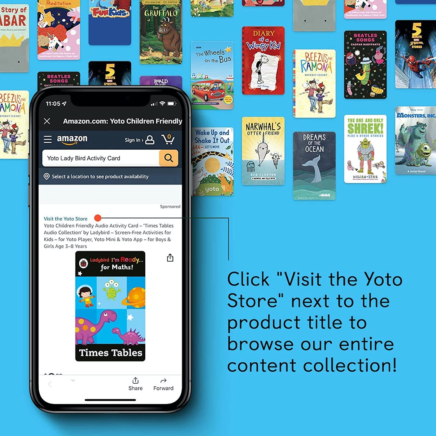 Foto 5 pulgar | Bedtime Storybook Yoto Disney Pixar Classics Con Tarjeta De Audio - Venta Internacional.
