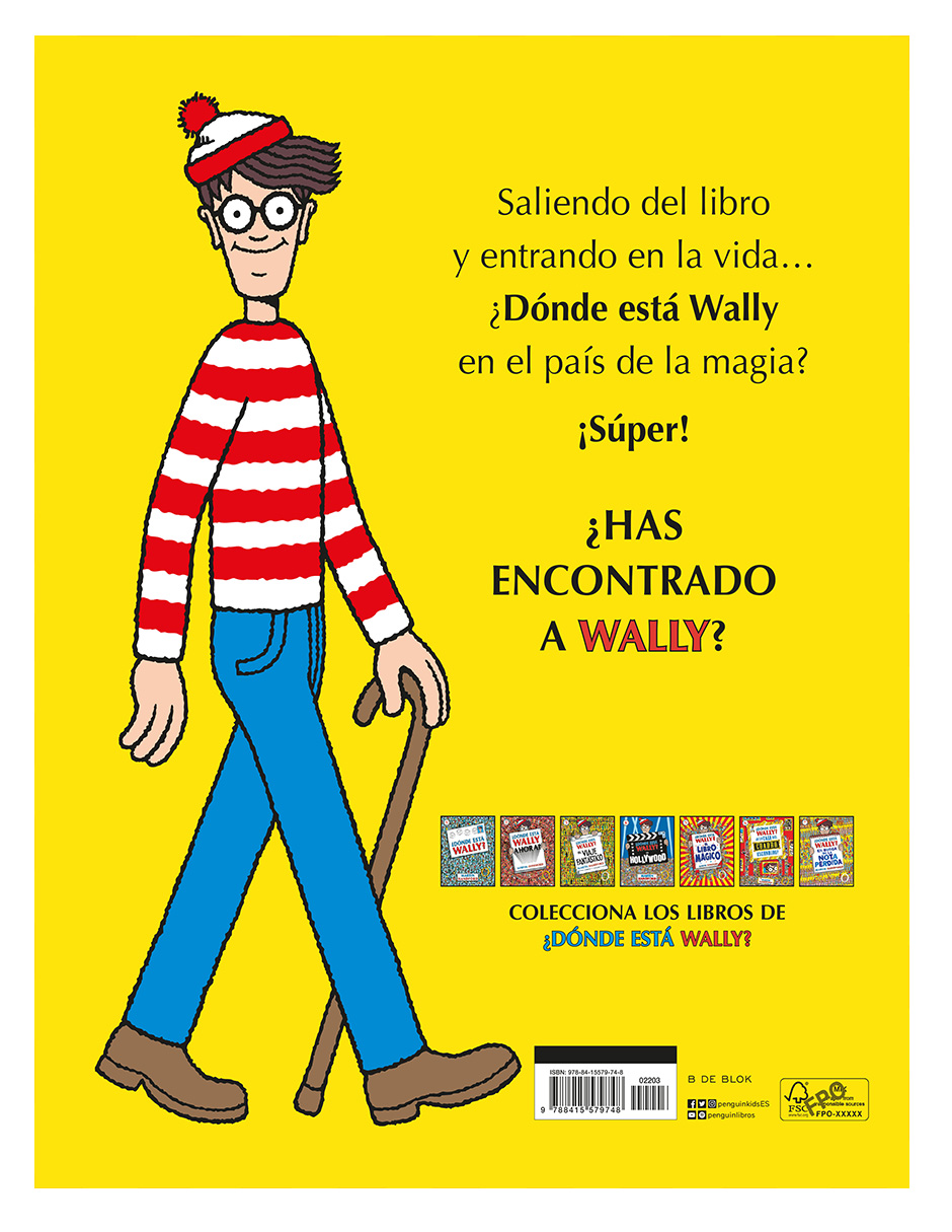 Foto 2 | Libro ¿dónde Está Wally?  El Libro Mágico Autor Martin Handford Editorial B De Blok
