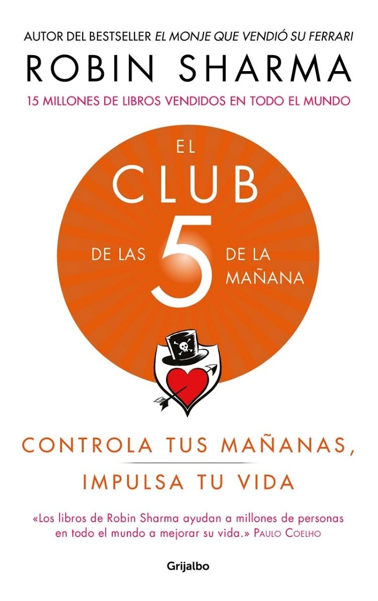 El Club De Las 5 De La Mañana Robin Sharma - Libro Original