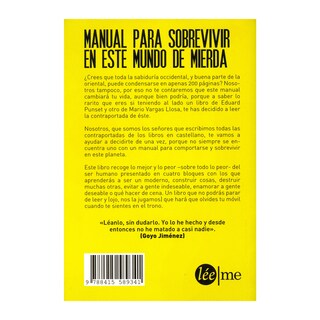 Foto 2 | Libro "Manual Para Sobrevivir A Este Mundo De Mierda" Alfonso Roman y Laura Sánchez
