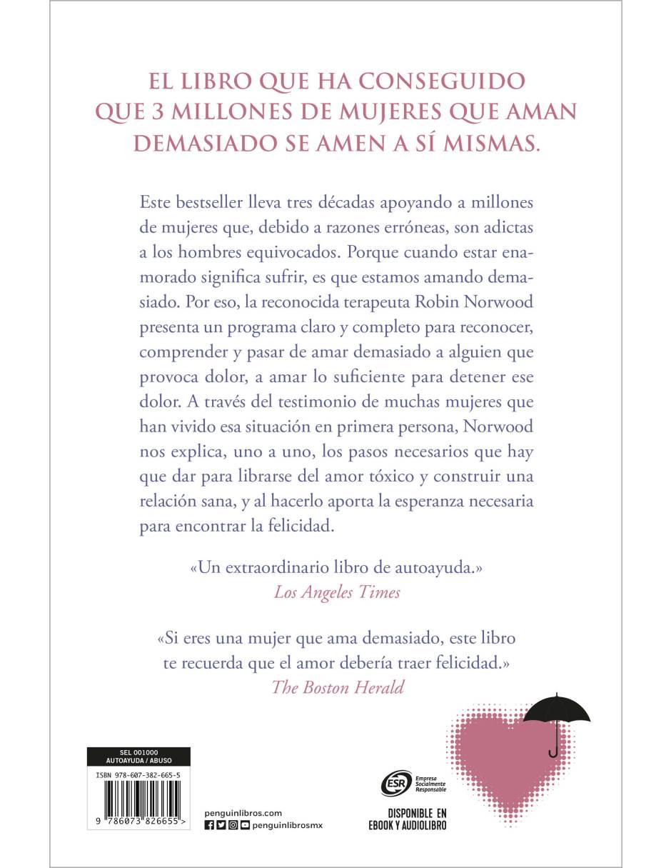 Foto 3 pulgar | Libro Penguin Random House Las Mujeres que Aman Demasiado de Robin Norwood