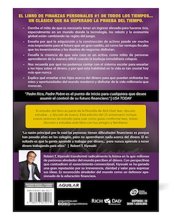 Foto 2 | Libro Padre Rico, Padre Pobre Edición 25 Aniversario Editorial Aguilar Autor Robert T. Kiyosaki