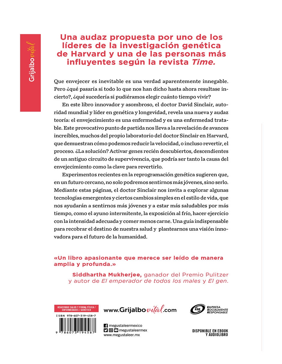 Foto 3 pulgar | Libro Alarga Tu Esperanza De Vida