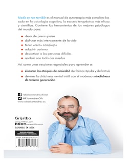 Foto 2 | Libro Nada es Tan Terrible Editorial Grijalbo Autor Rafael Santandreu