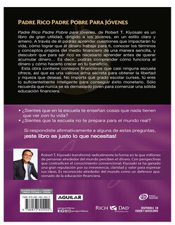 Foto 3 | Libro Padre Rico Padre Pobre para Jóvenes - Robert T Kiyosaki