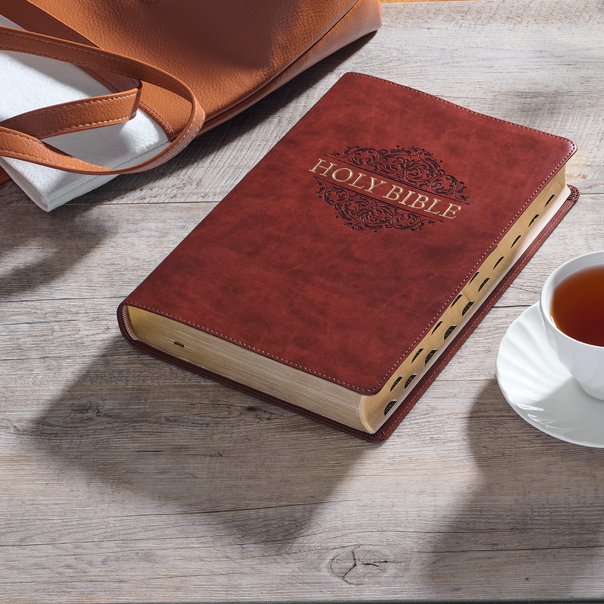 Foto 7 pulgar | Libro Christian Art Gifts Kjv Holy Bible Con Estampado Supergigante - Venta Internacional.