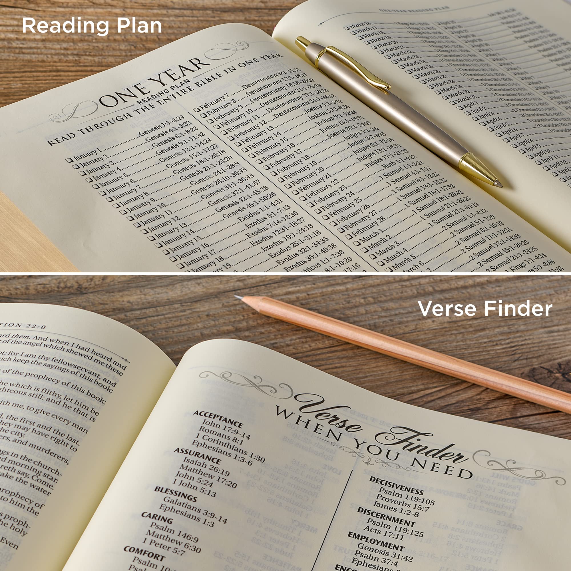 Foto 5 pulgar | Bible Christian Art Gifts Kjv, Piel Sintética Para Tomar Notas - Venta Internacional.