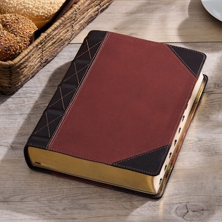 Foto 5 | Libro Christian Art Gifts Kjv Holy Bible Con Estampado Gigante De Piel - Venta Internacional.