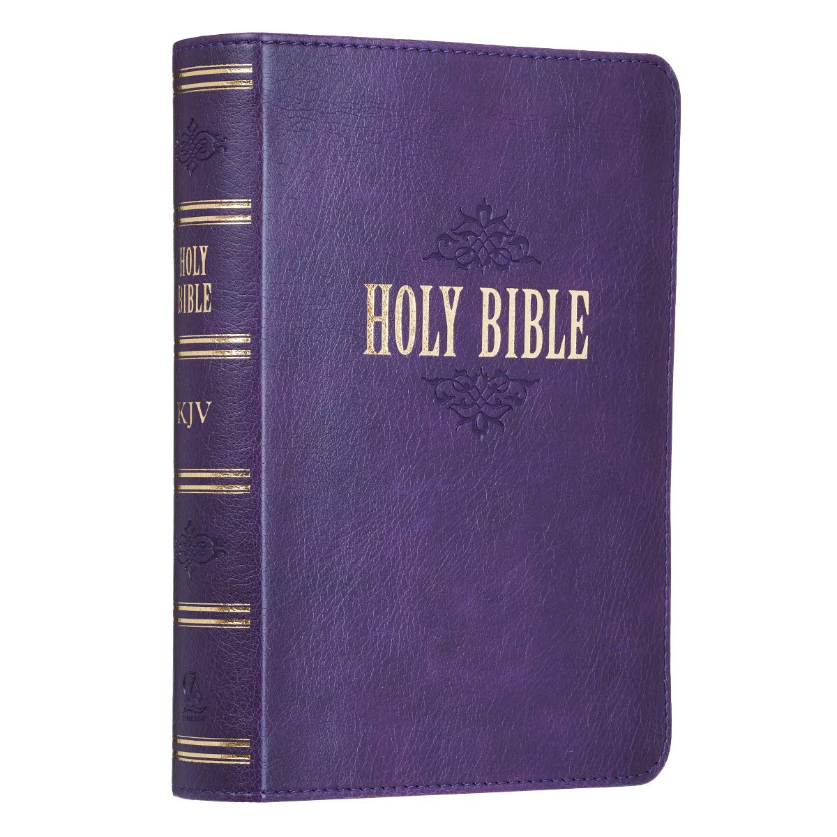 Foto 5 pulgar | Libro Christian Art Gifts Kjv Holy Bible Con Letra Grande, Color Morado - Venta Internacional.