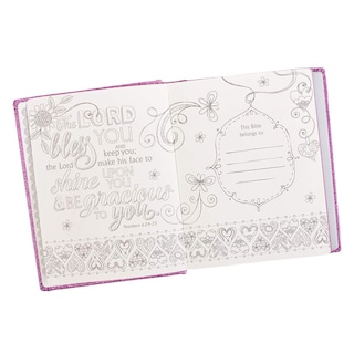 Foto 3 | Bible Christian Art Gifts Esv Mi Biblia Creativa Para Niñas - Venta Internacional.