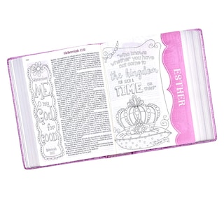 Foto 7 | Bible Christian Art Gifts Esv Mi Biblia Creativa Para Niñas - Venta Internacional.