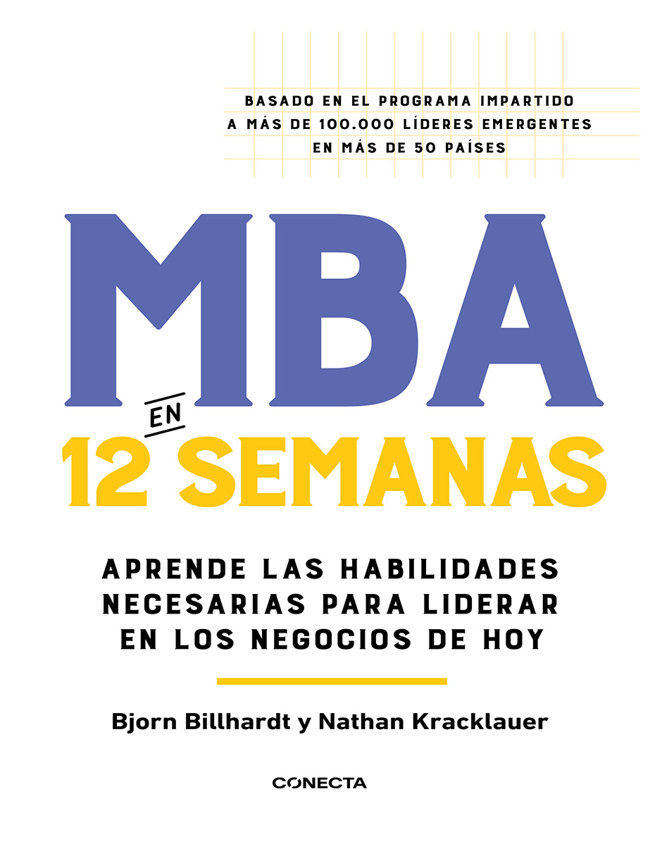 Foto 2 pulgar | Libro Mba En 12 Semanas Editorial Conecta Autor Anathan Kracklauer, Libro Mba En 12 Semanas,bjorn Billhar