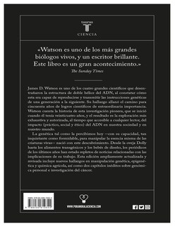 Foto 2 | Libro Adn. El Secreto De La Vida Editorial Taurus Autor James D. Watson