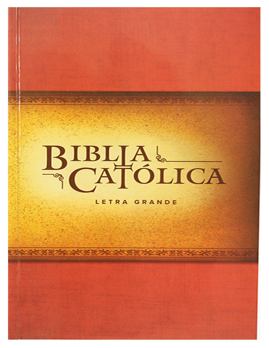 Foto 3 pulgar | La Biblia Católica. Color Roja Editorial Biblia De América