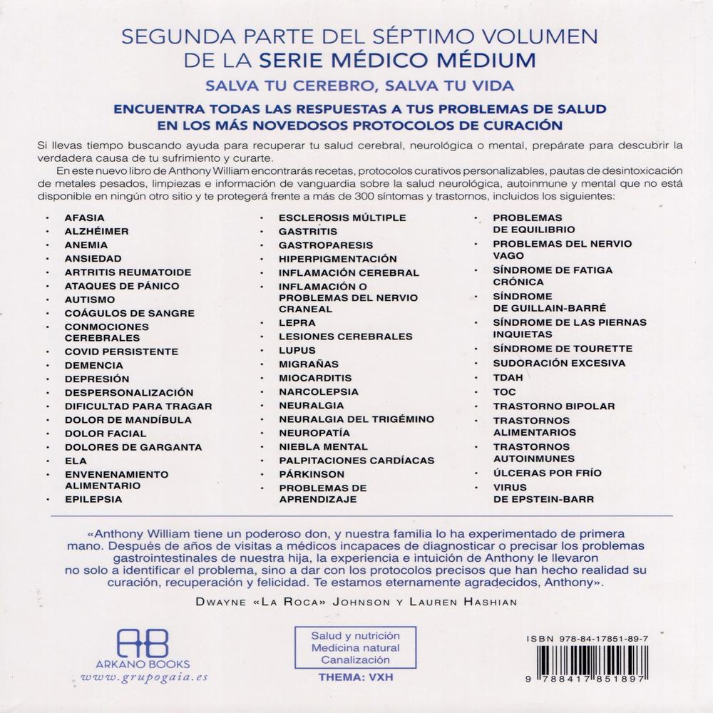Foto 2 | Médico Médium. Cuidar tu Cerebro. Protocolos, Limpiezas y Recetas