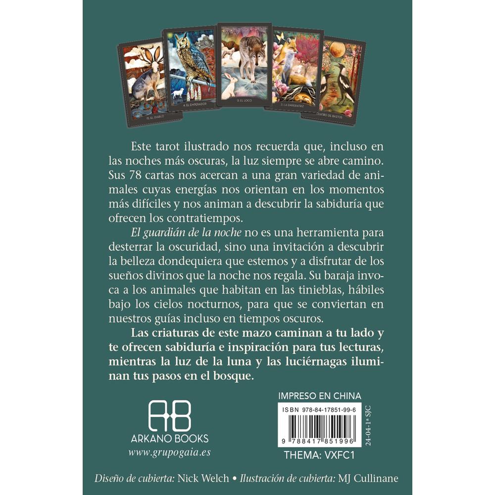 Foto 3 pulgar | El Guardián de la Noche. Tarot - Libro y Cartas