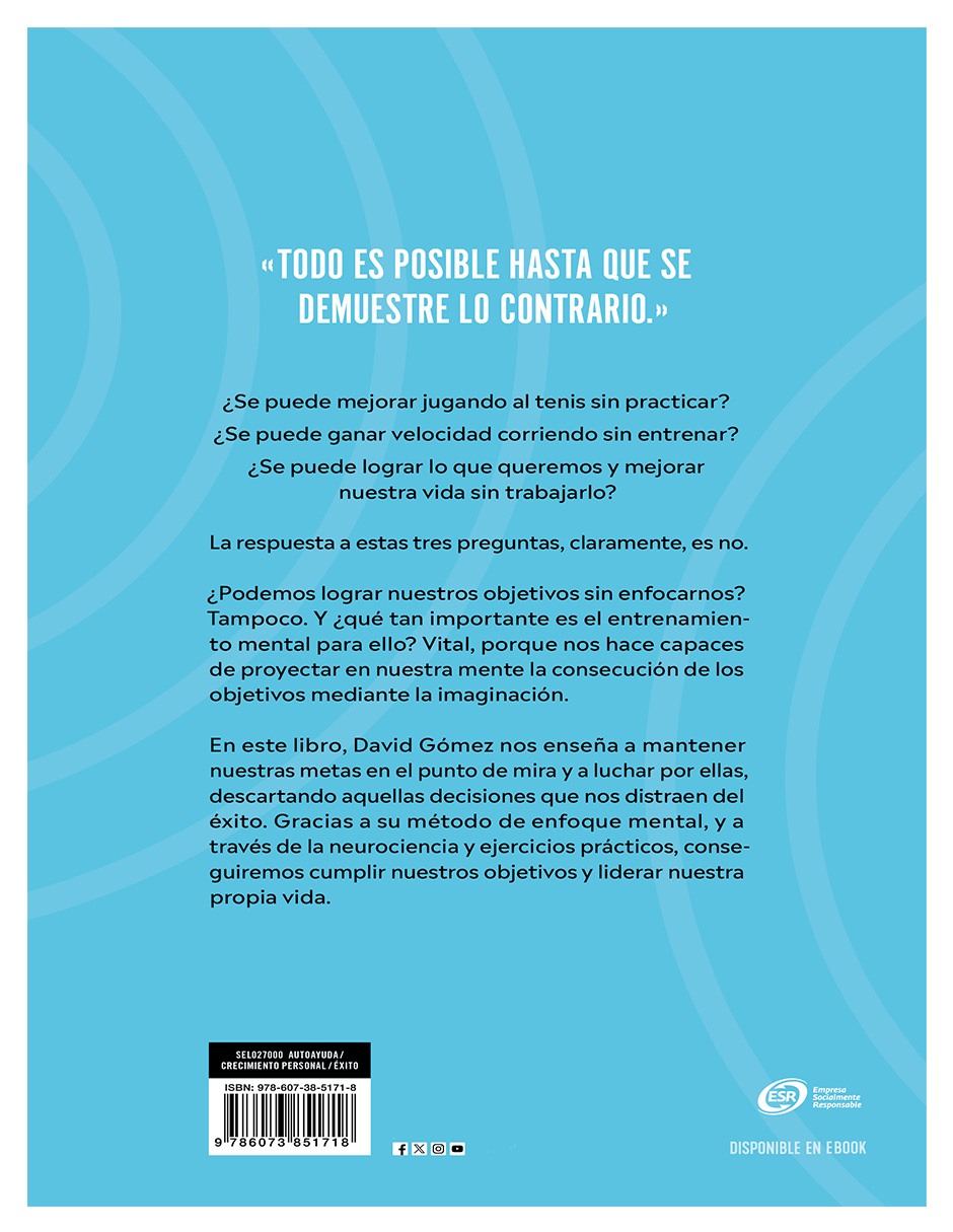 Foto 3 pulgar | Libro El Club De Las Mentes Enfocadas Alcanza Tus Objetivos Con Enfoque Mental Editorial  Veragara Autor  David Gómez