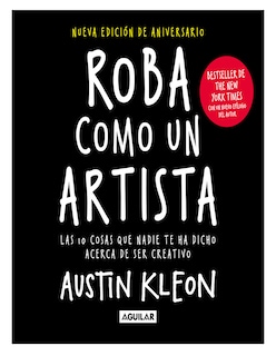 Foto 1 | Libro Roba como un Artista Editorial Aguilar Autor Austin Kleon
