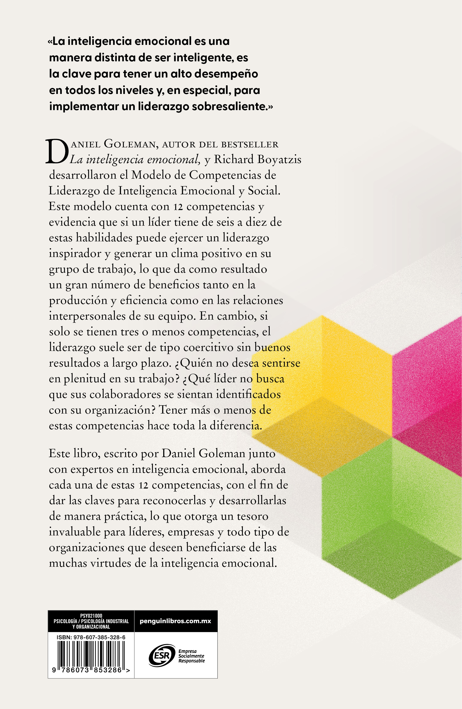 Foto 3 pulgar | Libro Las 12 Competencias De La Inteligencia Emocional Editorial Ediciones B Autor Daniel Goleman