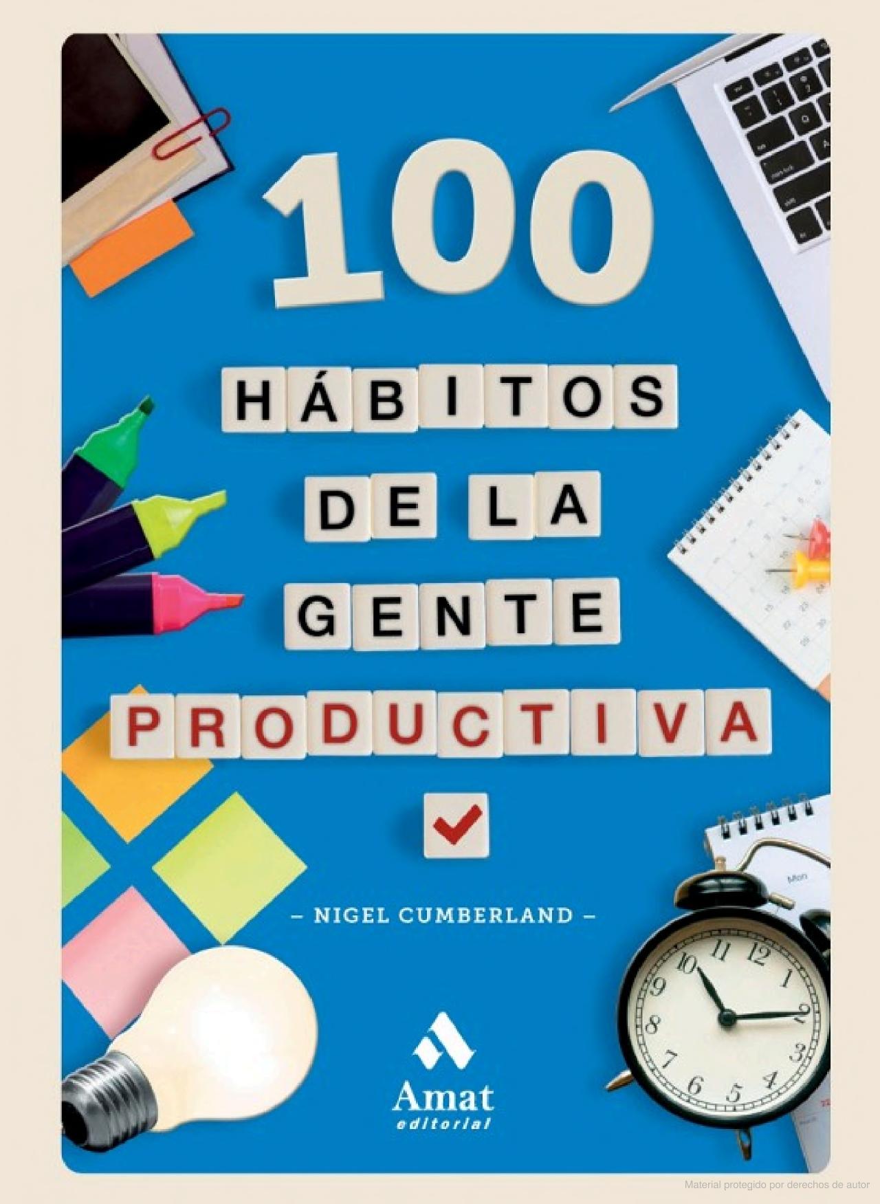 Foto 1 | 100 Hábitos De La Gente Productiva Nigel Cumberland Amat Tapa Blanda