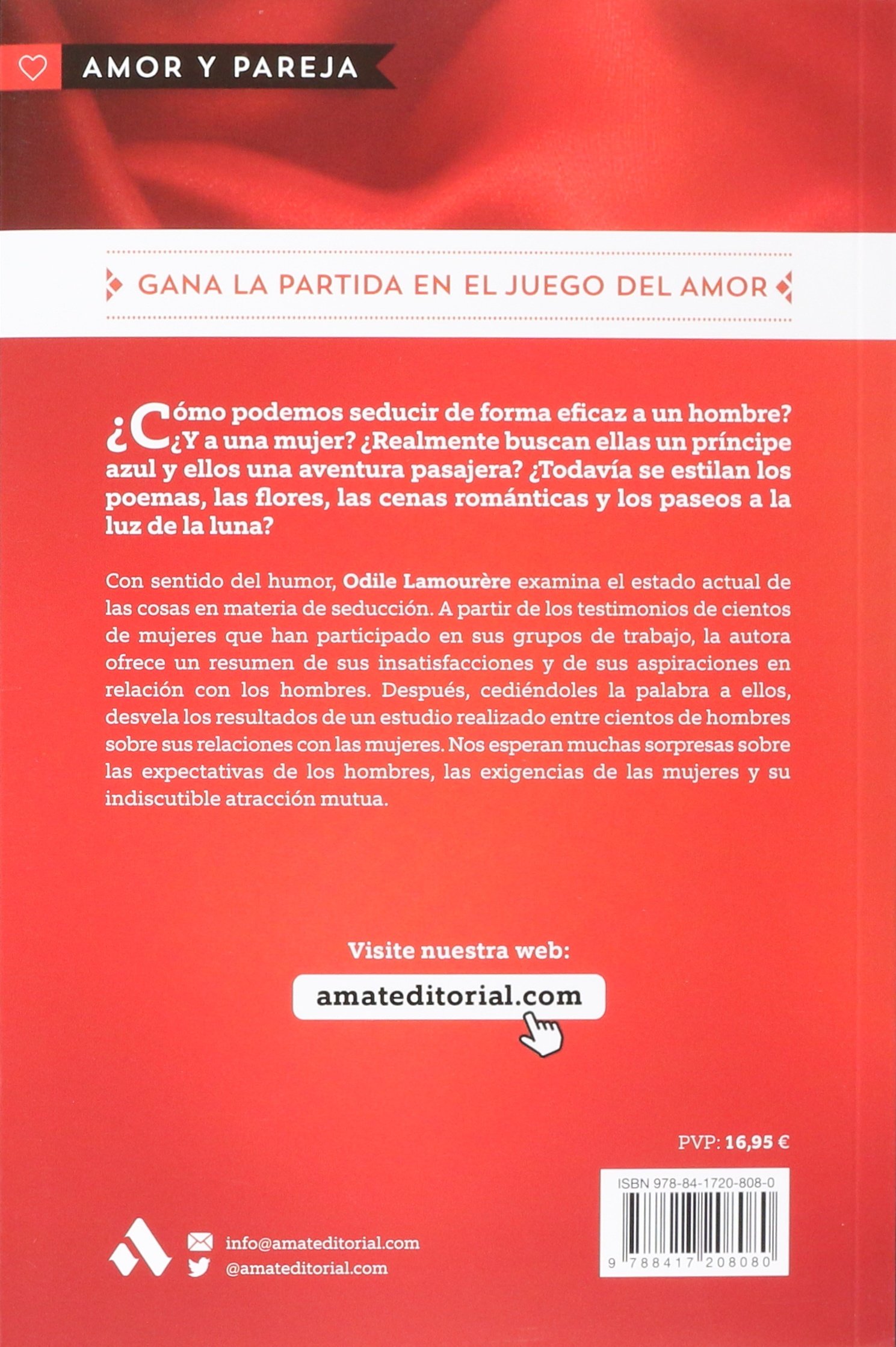 Foto 3 pulgar | Libro El Arte De La Seducción Odile Lamourère Amat Tapa Blanda