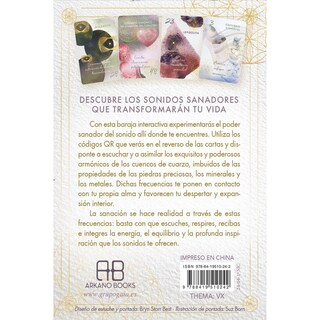 Foto 2 | Los Sonidos Sanadores De Los Cristales. Oráculo (libro Y Cartas)