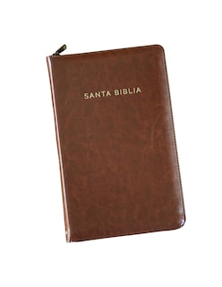 Foto 3 | Biblia Reina Valera 1960 (letra Grande - Símil Piel Canela, Cremallera, Tamaño Manual)