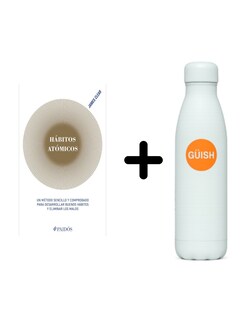 Foto 1 | Libro Hábitos Atómicos Un Método Sencillo Para Desarrollar Hábitos + Termo Güish Gratis