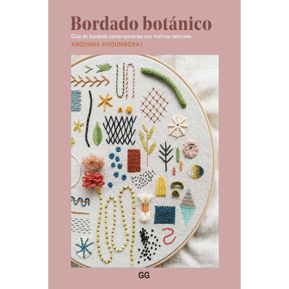 Foto 2 pulgar | Bordado Botánico. Guía De Bordado Contemporáneo Con Motivos Naturales