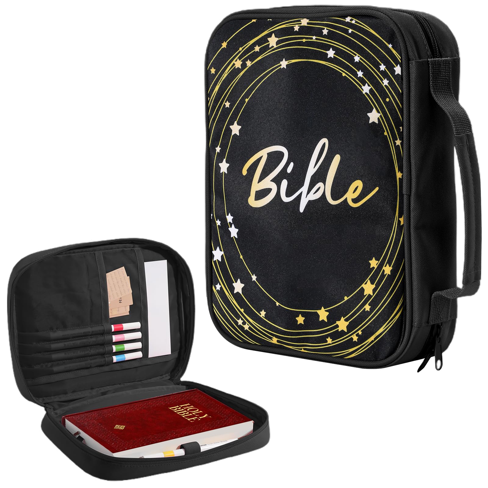 Funda Bíblica Procase De Gran Capacidad Para El Estudio De La Biblia - Venta Internacional.