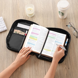 Foto 4 | Funda Bíblica Procase De Gran Capacidad Para El Estudio De La Biblia - Venta Internacional.