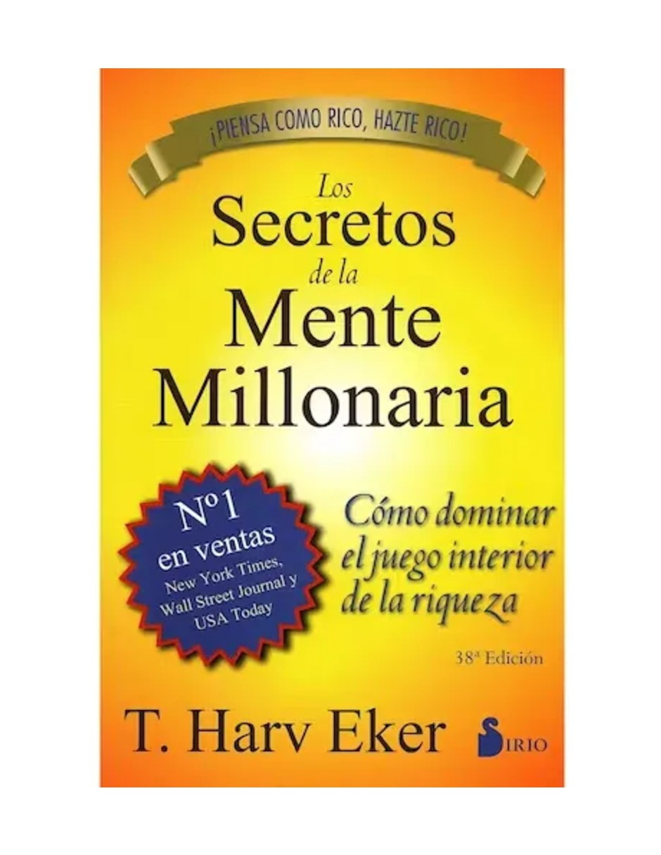 Foto 3 pulgar | Secretos De La Mente Millonaria + Gratis Termo Güish De Regalo