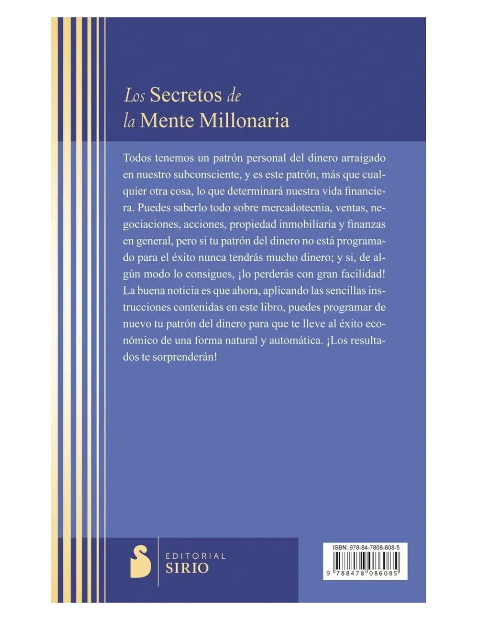 Foto 4 pulgar | Secretos De La Mente Millonaria + Gratis Termo Güish De Regalo