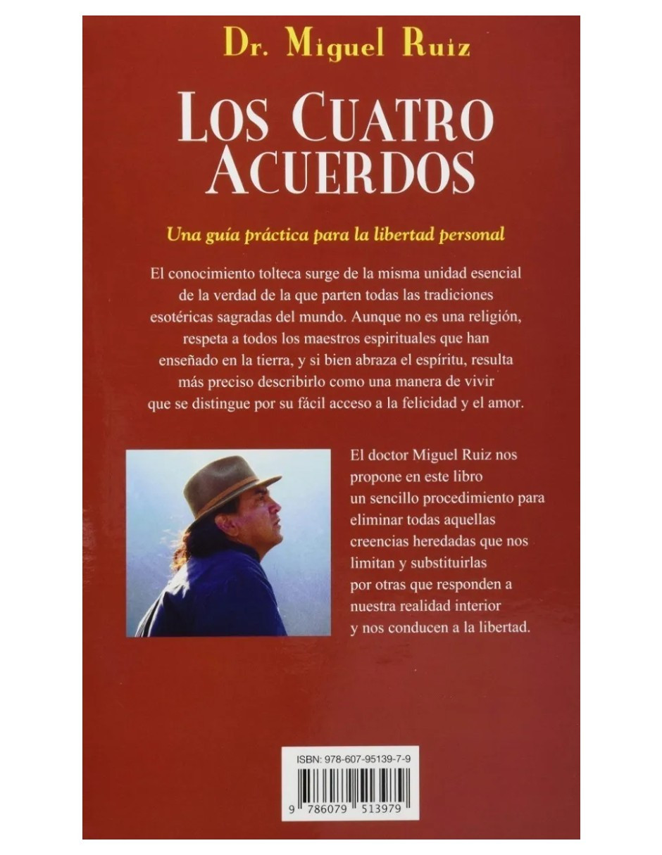 Foto 3 | Libro Los Cuatro Acuerdos + Gratis Termo Güish De Regalo