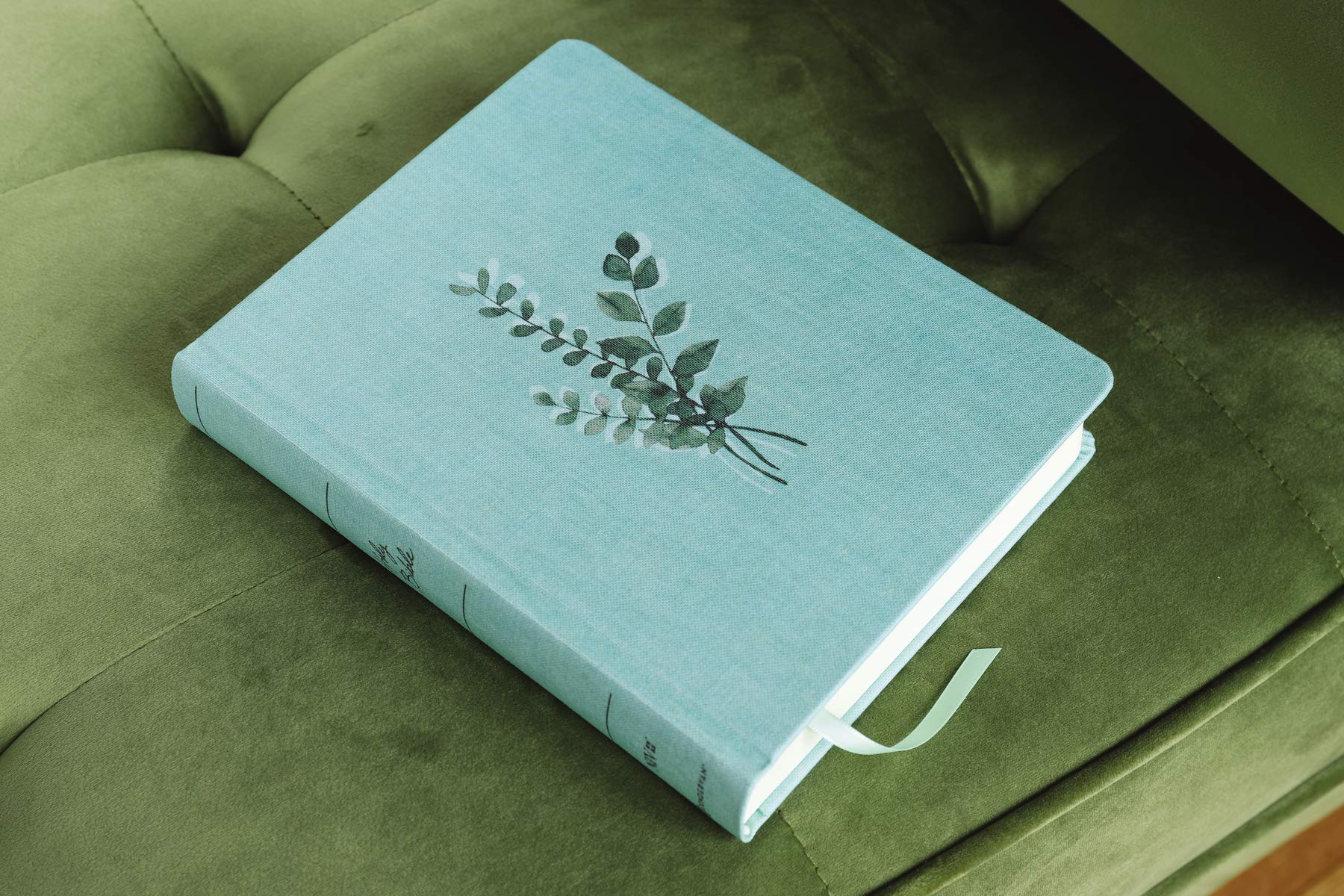 Foto 4 | Bible Niv Journal The Word, Tapa Dura De Doble Columna, Verde Azulado - Venta Internacional.