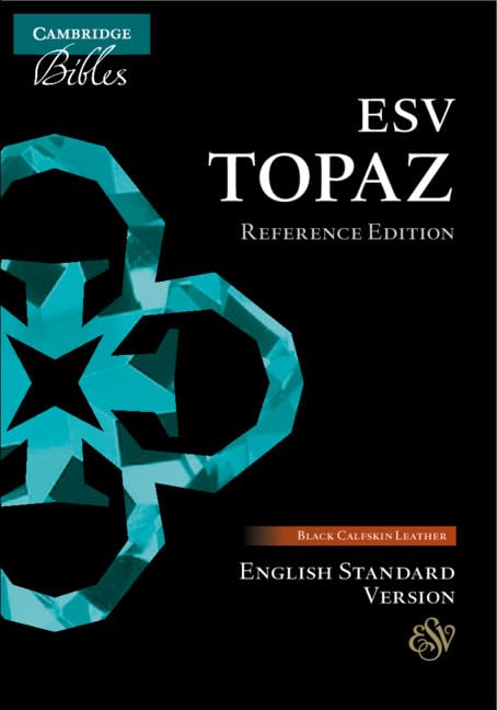 Edición De Referencia De Bible Cambridge University Press Esv Topaz - Venta Internacional. $6,252