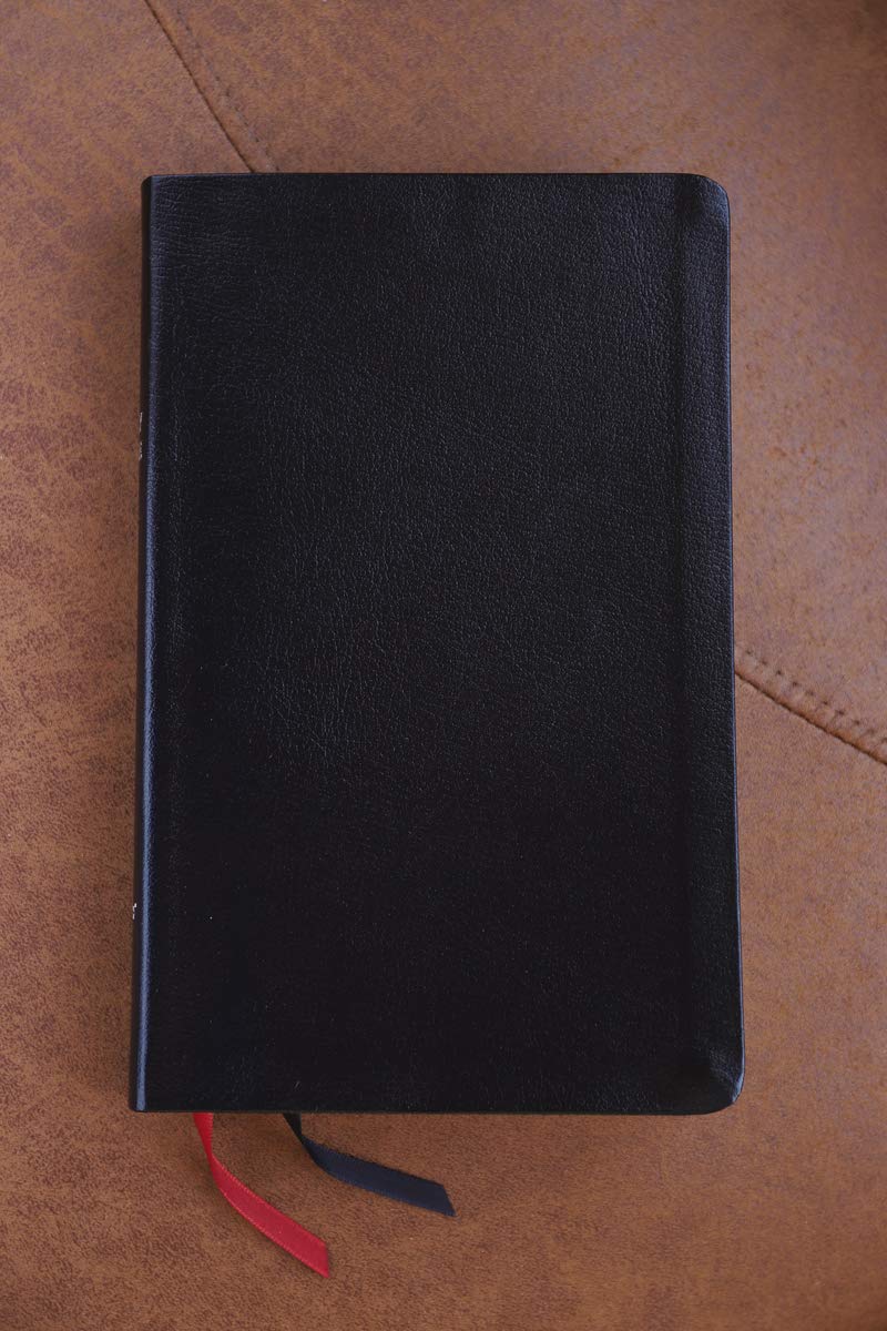 Foto 3 pulgar | Letra Bible Niv Thinline Zondervan De Piel Regenerada Negra Y Roja - Venta Internacional.
