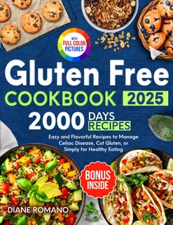 Foto 1 | Libro De Cocina Sin Gluten: 2000 Días De Recetas Fáciles Para La Enfermedad Celíaca - Venta Internacional.