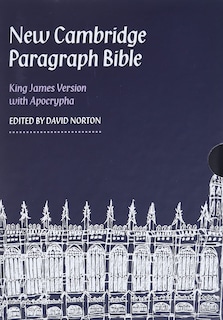 Foto 1 | Párrafo Bíblico De Cambridge Con Apócrifos En Cuero Negro - Venta Internacional.