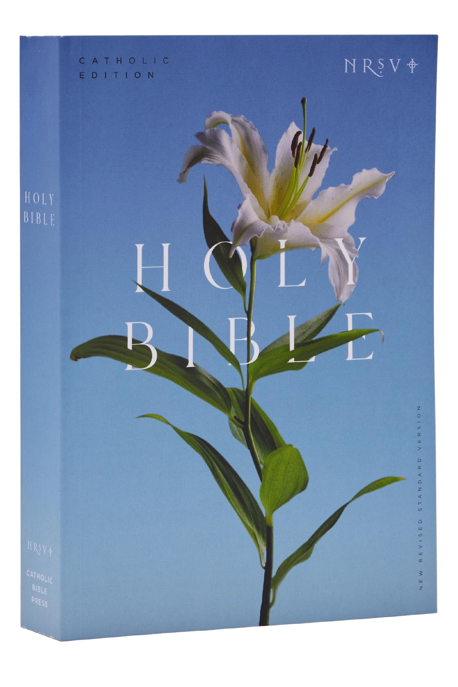 Foto 1 | Libro Nrsv Edición Católica Biblia Lirio De Pascua En Rústica - Venta Internacional.