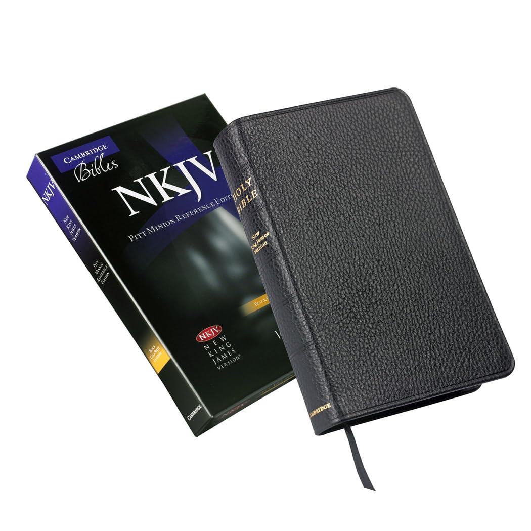 Bible Cambridge University Press Nkjv Pitt Minion Black - Venta Internacional. $4,471