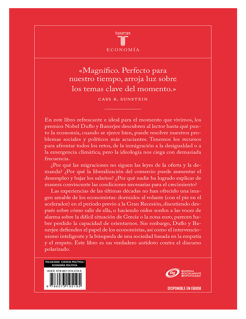 Foto 4 pulgar | Libro ''buena Economía Para Tiempos Difíciles'' ✍️ Autor: Abhijit Banerjee Editorial: Taurus