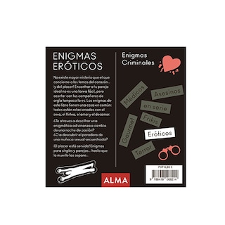 Foto 2 | Enigmas Eróticos Alma Rústica color Negro