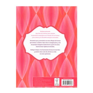 Foto 2 | Libro Formas Fascinantes NGV Rústica color Rosa
