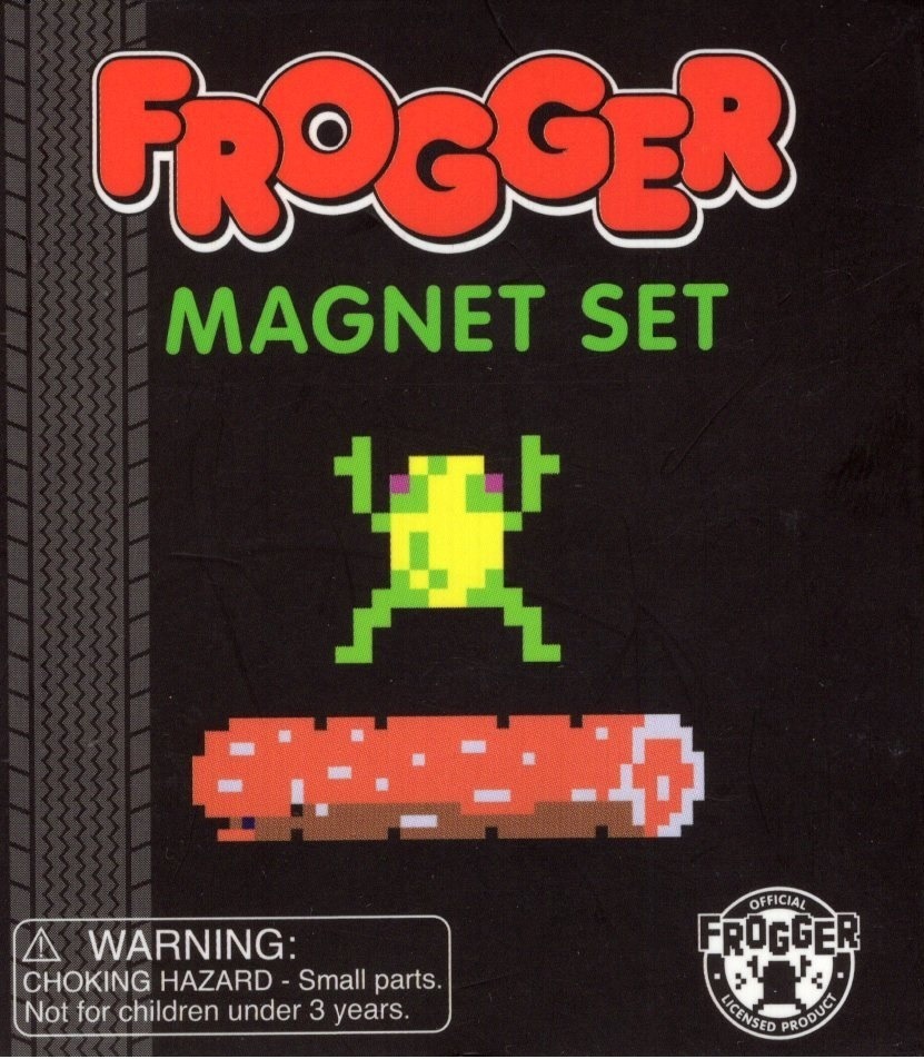 Foto 3 pulgar | Mini Set De Imanes Frogger Running Press Videojuego Arcade