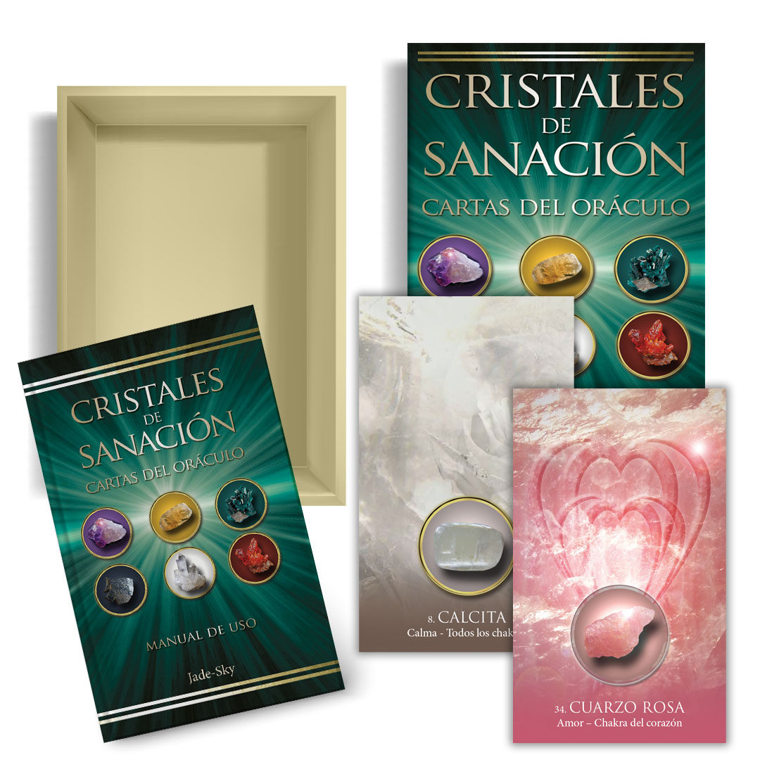 Foto 2 | Cristales De Sanación Cartas Del Oráculo De Jade Sky