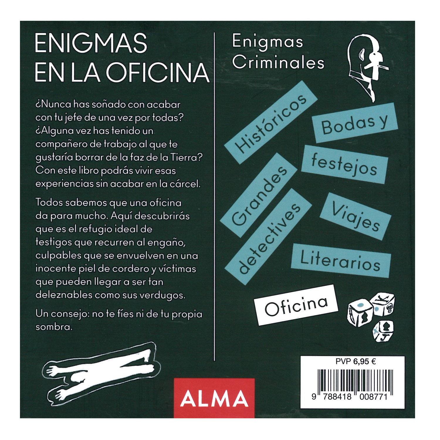 Foto 3 pulgar | Enigmas En La Oficina Alma Rústica Negro