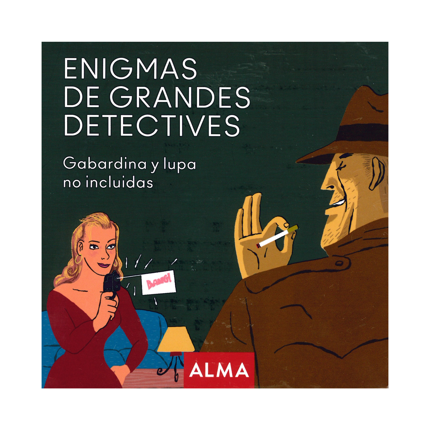 Foto 2 pulgar | Enigmas De Grandes Detectives Alma Rústica Negro