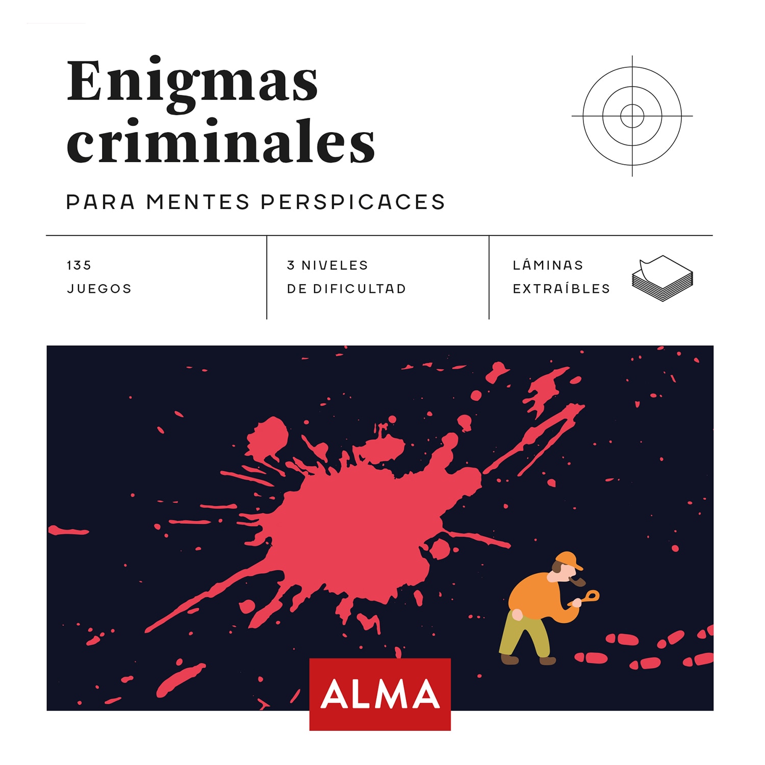 Enigmas Criminales Para Mentes Perspicaces. Alma Rústica Multicolor $526