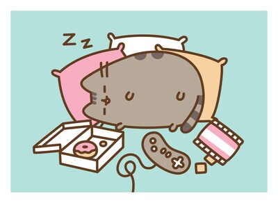 Foto 2 | Libro de Postales Pusheen Tarjetas Gato Kawaii Postcard Book